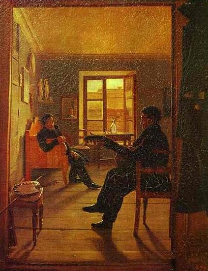 Alexey Tyranov In the Rooms China oil painting art
